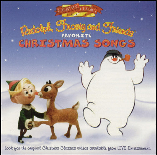 Various : Rudolph, Frosty And Friends Favorite Christmas Songs (CD, Comp, Club)